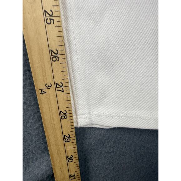 Spanx Jegging Women's Medium White Pull On Jeans Leggings Stretch Casual - Picture 3 of 6